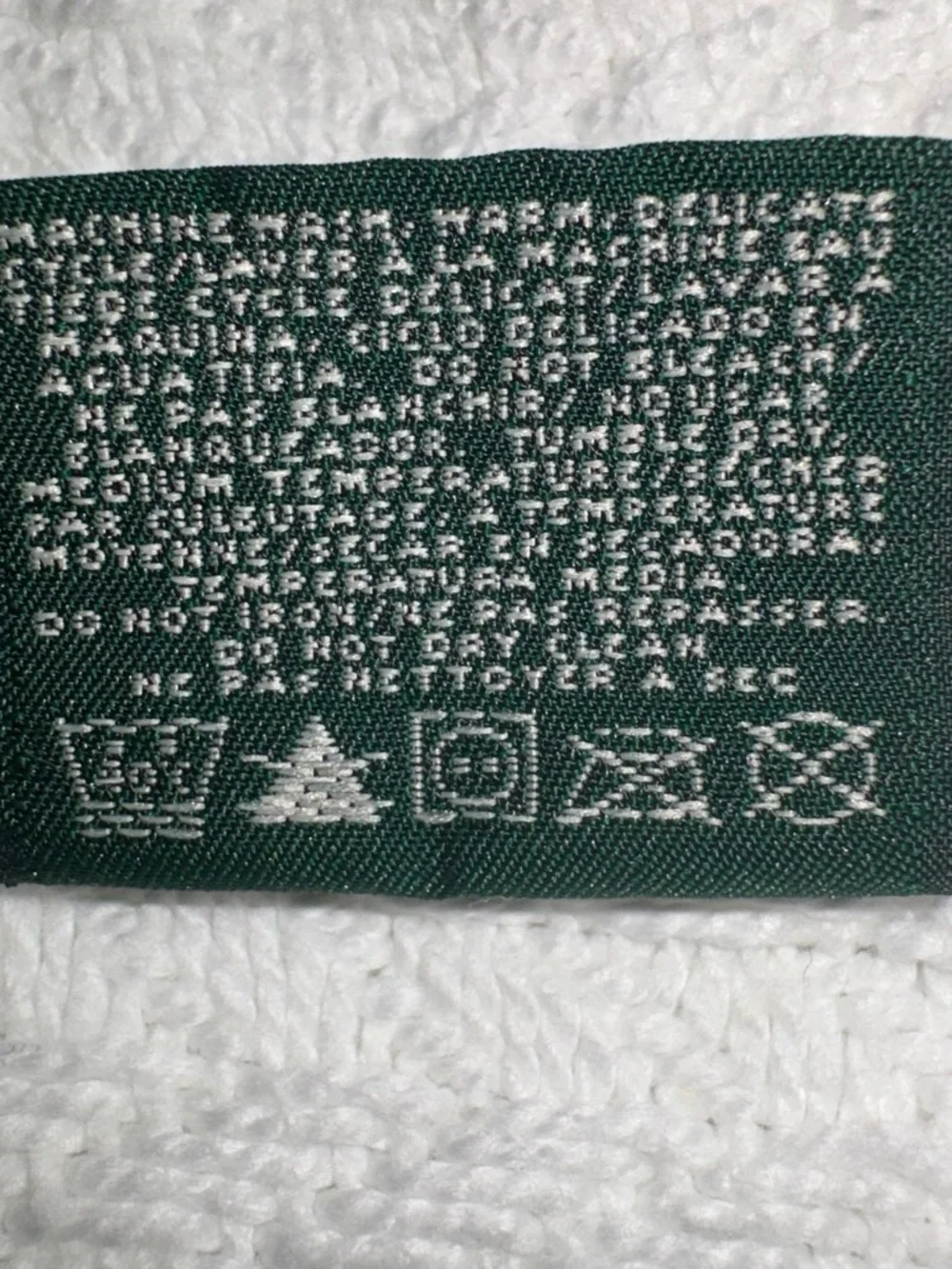 Ralph Lauren Vintage USA Cotton Herringbone Weave Twin Thermal Blanket Set of 2